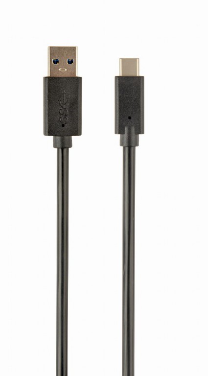 Кабель USB3.0 (M) - USB3.0 Type-C (M), 1м, Gembird/Cablexpert CCP-USB3-AMCM-1M, черный
