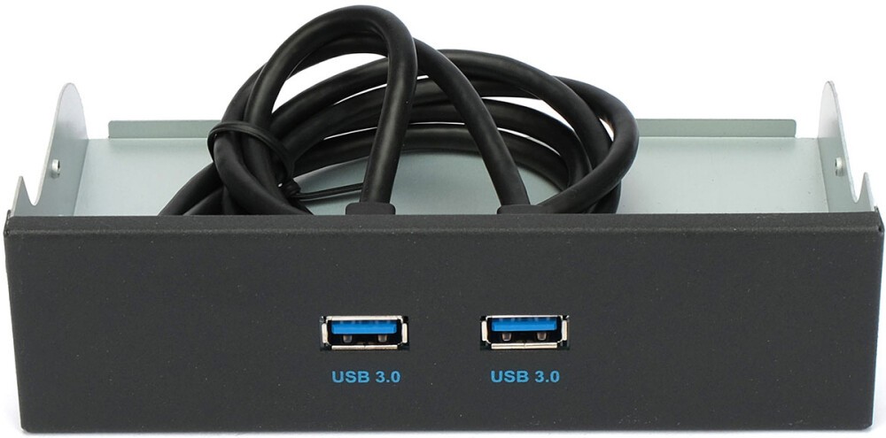 Планка 2xUSB 3.0, Gembird FP5.25-USB3-2A