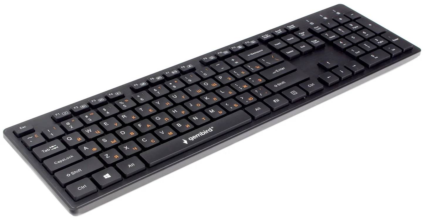 Клавиатура Gembird KB-8360U, черный