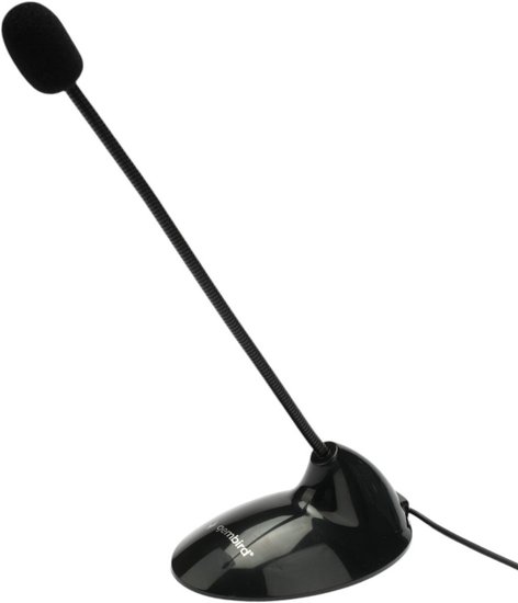 Микрофон Gembird M-05T, черный