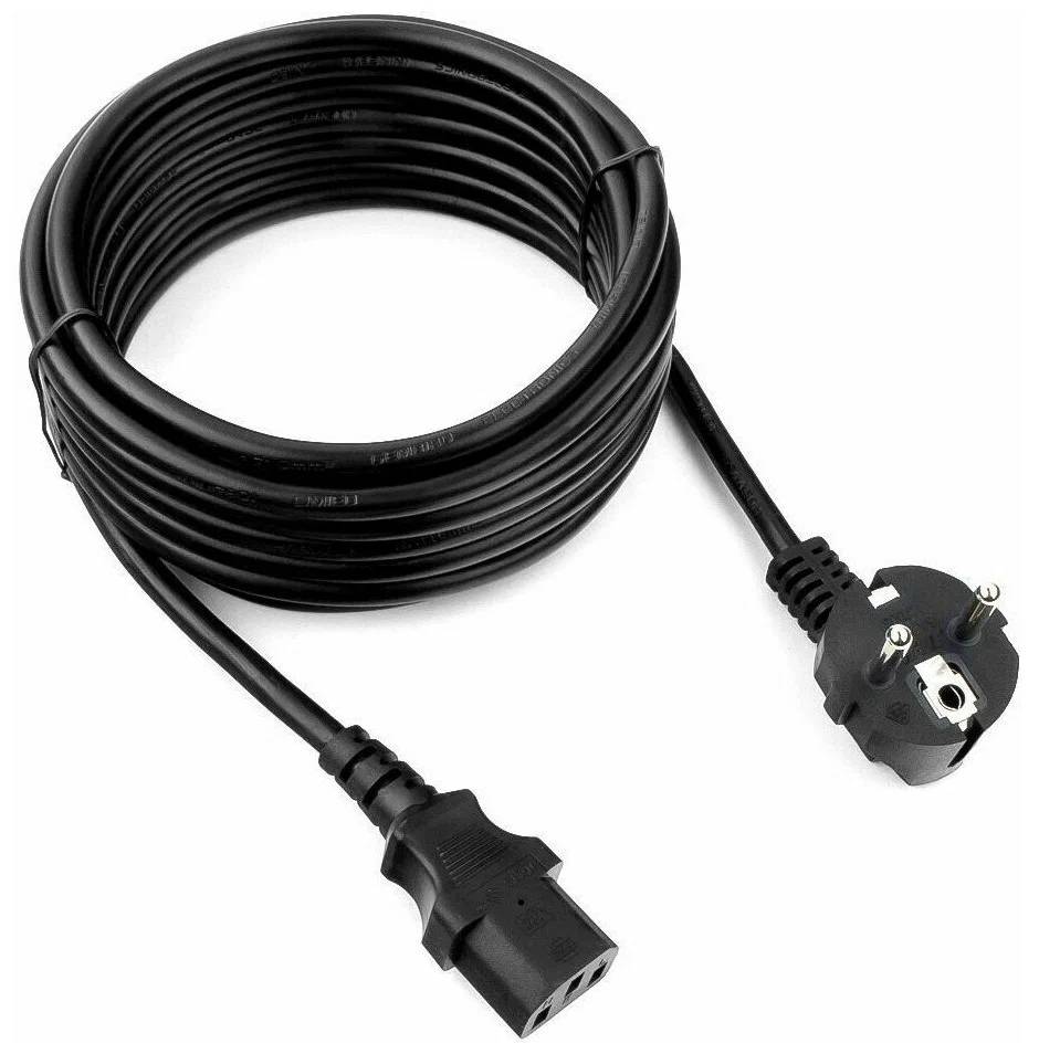Кабель компьютер - сеть 220V, 5м, Gembird/Cablexpert PC-186-1-5M