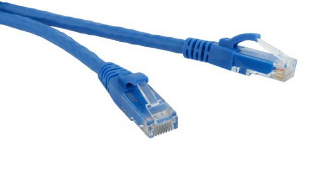 Патч-корд 2м, UTP cat.5e, Gembird/Cablexpert PP12-2M/B, синий