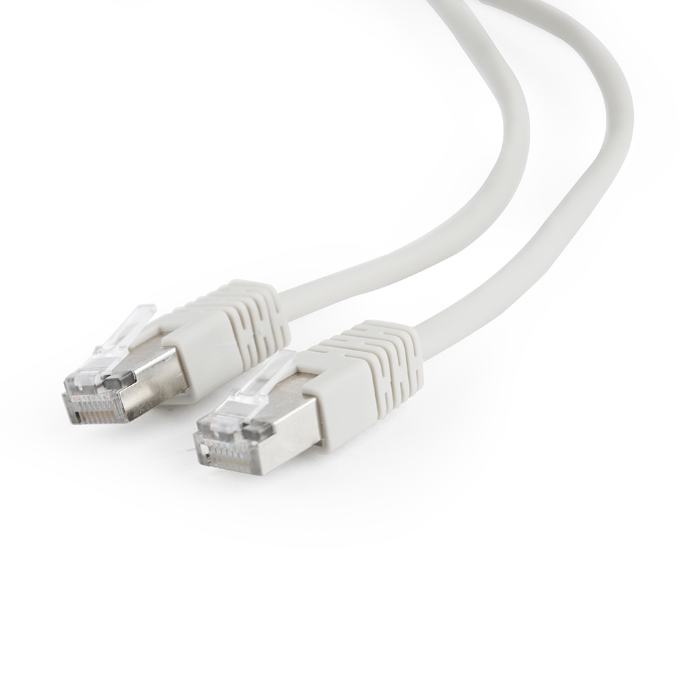 Патч-корд 0.25м, FTP cat.5e, Gembird/Cablexpert PP22-0.25M, серый