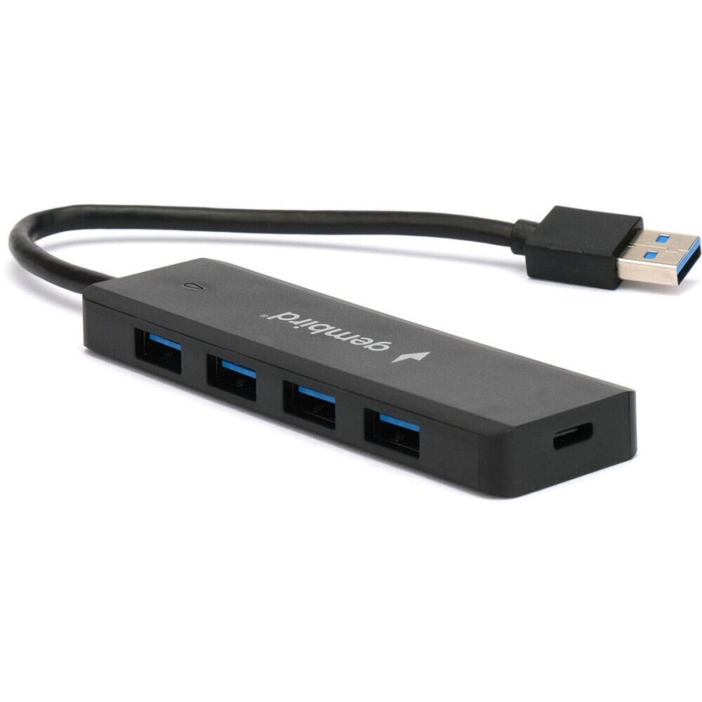 Разветвитель USB Gembird UHB-C414, черный, 4xUSB3.0