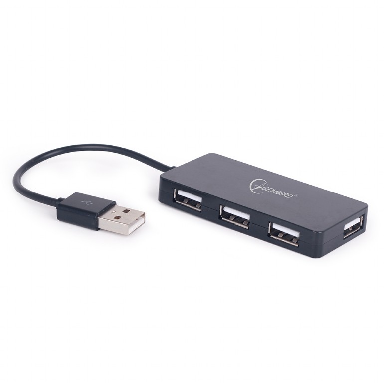 Разветвитель USB2.0 Gembird UHB-U2P4-03, 4xUSB2.0