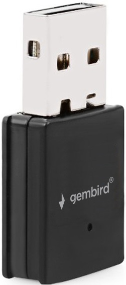 Сетевая карта Wi-Fi, Gembird WNP-UA300-01, 2.4GHz, 300MBps, USB