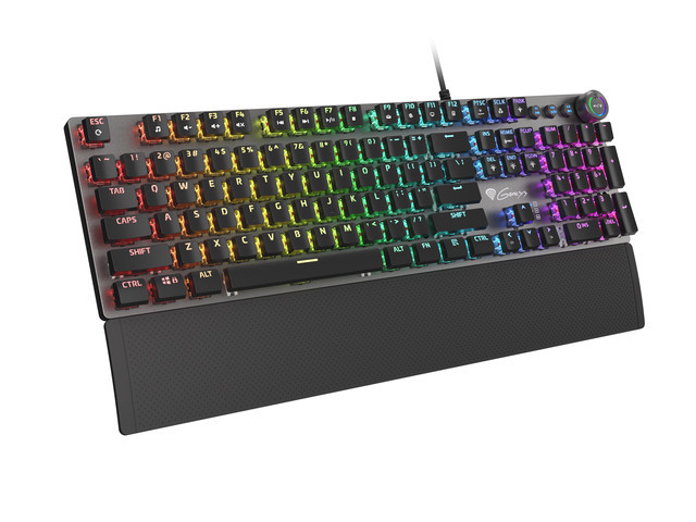 Клавиатура Genesis Thor 400 RGB NKG-1723, Kailh Red, нет кириллицы