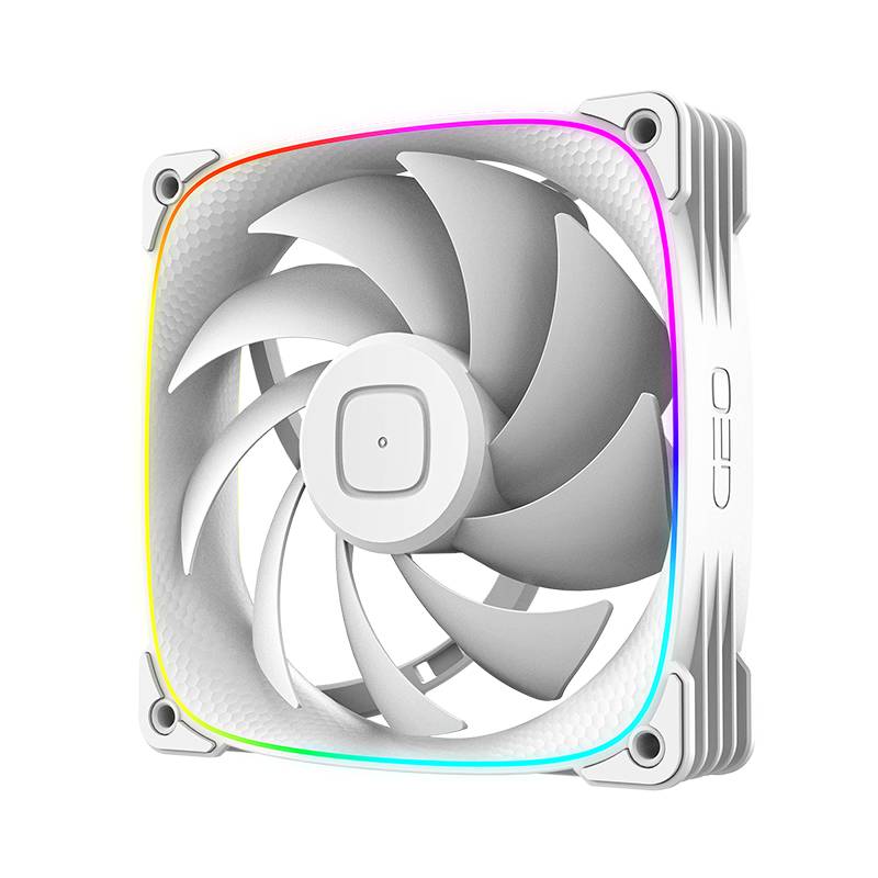 Вентилятор 12x12см Geometric Future Squama 3003RW-12 Reverse White Single Pack 1F3003R112100