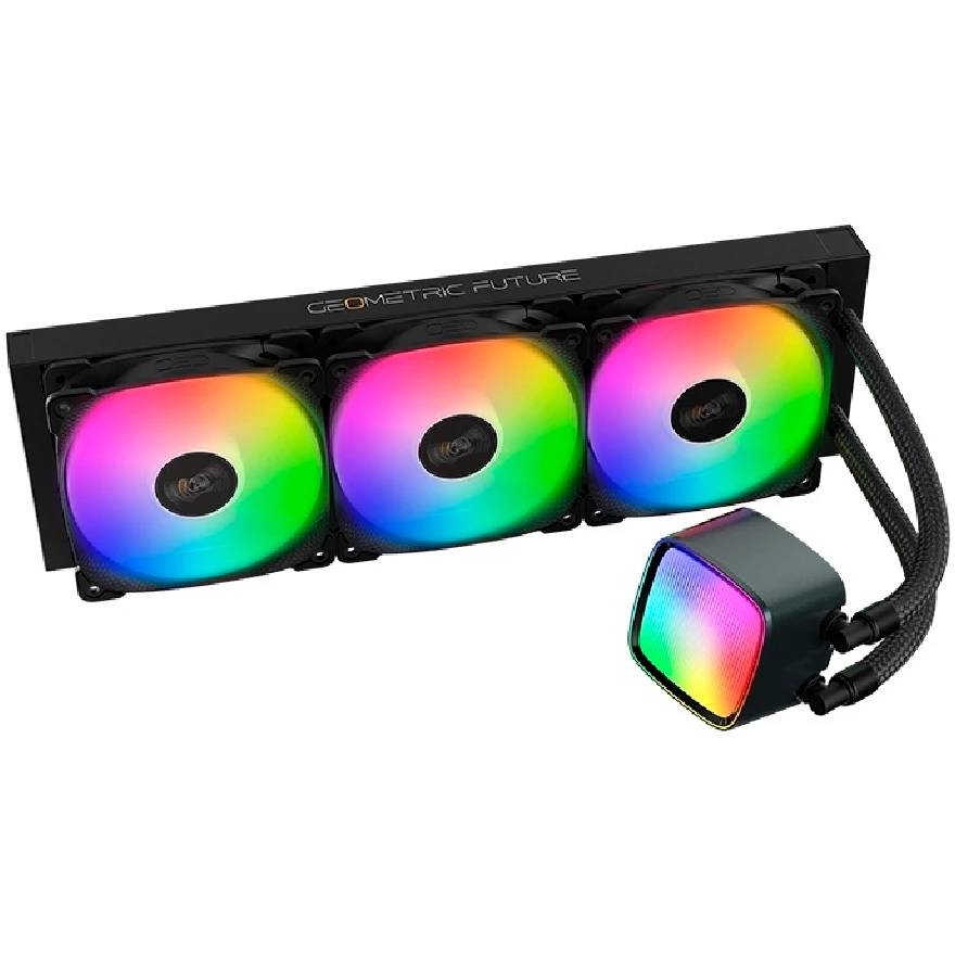 Жидкостное охлаждение Geometric Future Eskimo Pro 360 Black (1C251B1361000) (LGA1700 Ready)
