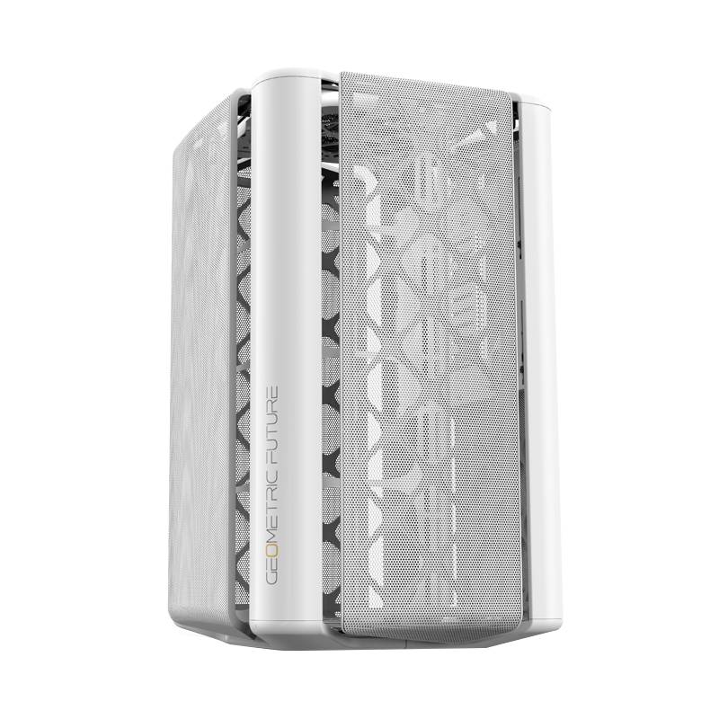 Корпус Geometric Future Model 2 The Ark White (1AM2AKWT00101), без БП, mATX