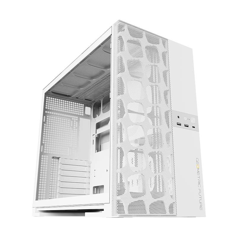 Корпус Geometric Future Model 5 Vent White, без БП, E-ATX