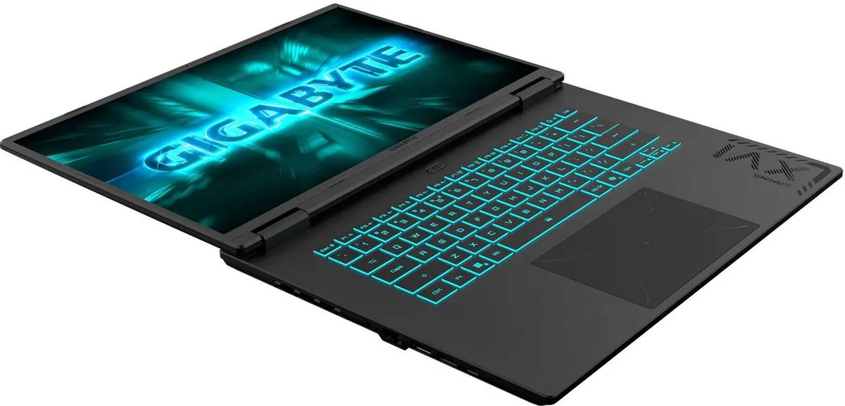 Ноутбук Gigabyte Gaming A16 GA63H (3VHK3EE893SD), 16" IPS, Ryzen 7 260/ 16Gb/ 512SSD/ RTX 5060 8Gb/ W11/ Black