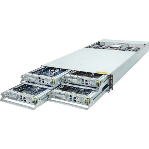 Серверная платформа GIGABYTE H Series H253-Z10-AAP1 (6NH253Z10DR000ABP1), 2xSP5, 96xDDR V ECC, 2x3000Вт, 2U