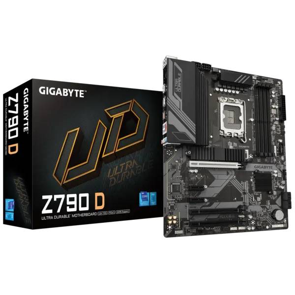 Материнская плата Gigabyte Z790 D, LGA1700, (HDMI, DP), 4xDDR V, ATX