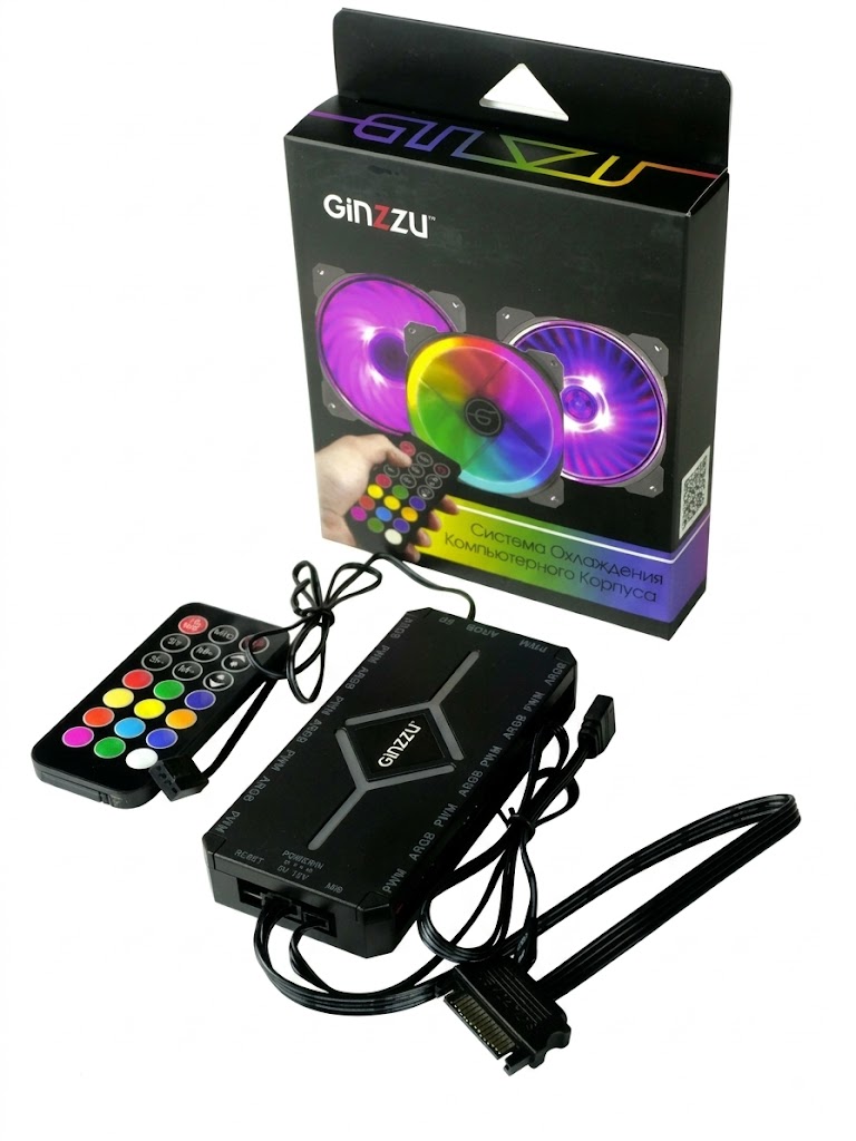Контроллер вентиляторов Ginzzu CRC9MB