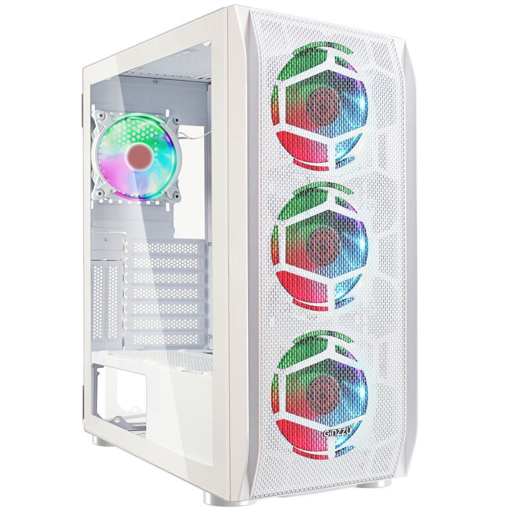 Корпус Ginzzu GL390, без БП, ATX