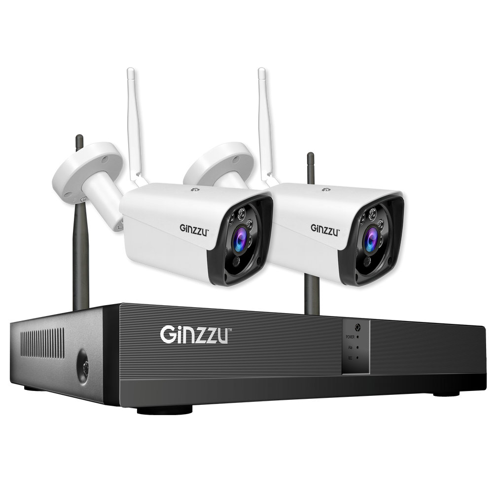 Комплект видеонаблюдения Ginzzu HK-4203W