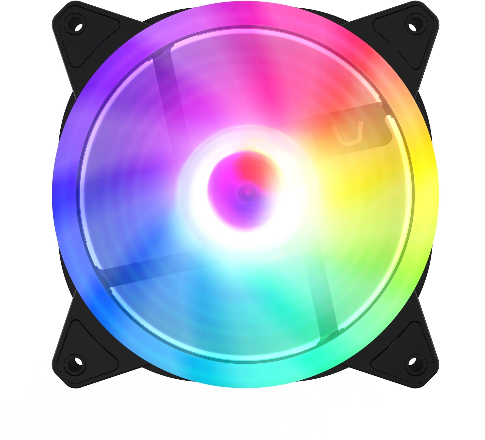 Вентилятор 12x12см GMNG GG-CF120ARGB2-PWMBK