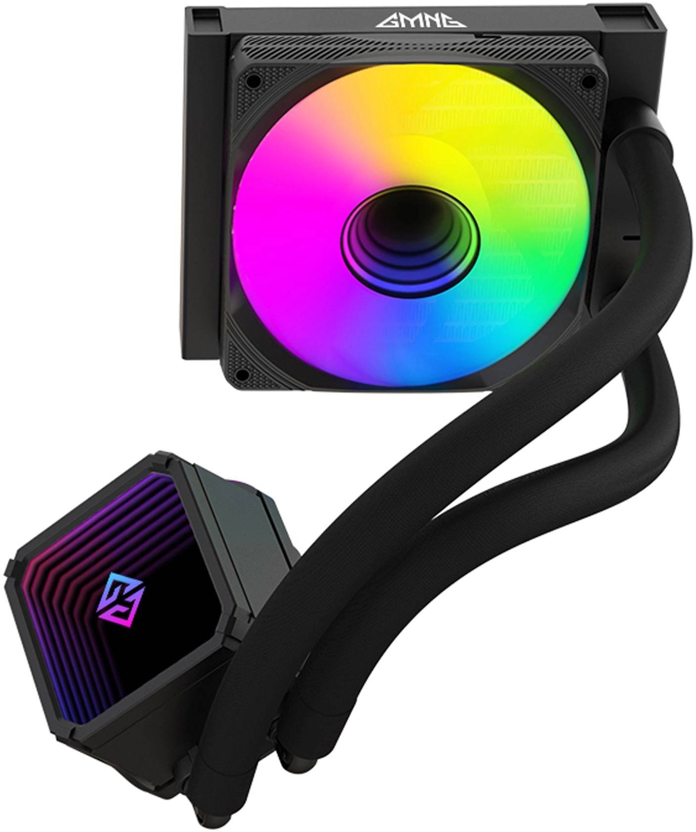 Жидкостное охлаждение GMNG GG-LC120ARGB1 ARGB (GG-LC120ARGB1-BK), 180W (LGA1700 Ready)