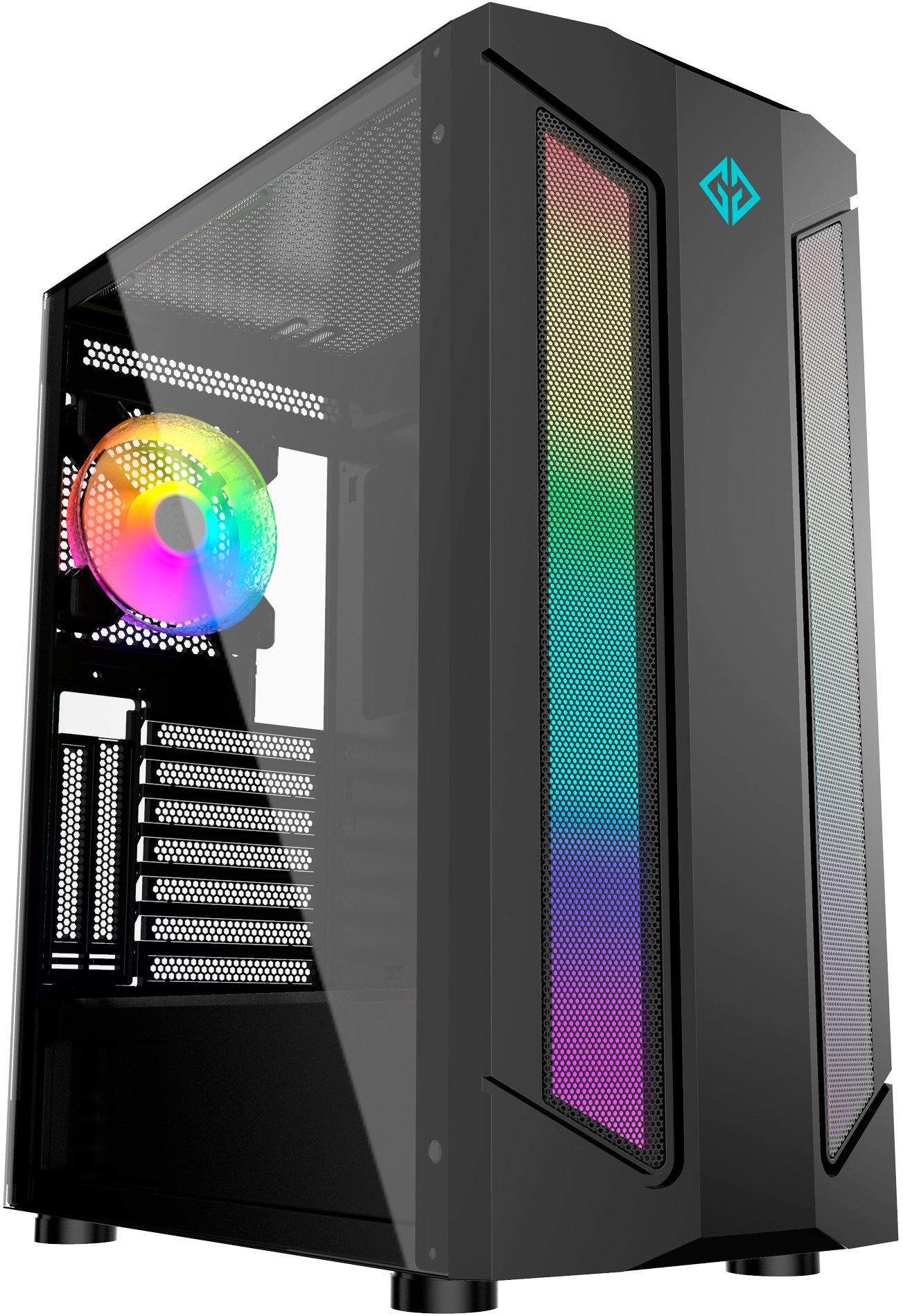 Корпус GMNG OGC-G130 черный, без БП, ATX