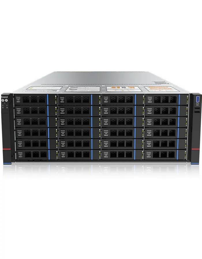 Серверная платформа Gooxi SL401-D36RE-G4 (0.95.004.1063) 2xSP5, 32xDDR V ECC, 36x2.5"/3.5", 2x1300Вт, 4U