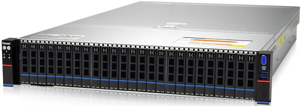 Платформа Gooxi SL201-D25RE, 2xLGA3647, C621, SVGA, 24xDDR IV, 2U