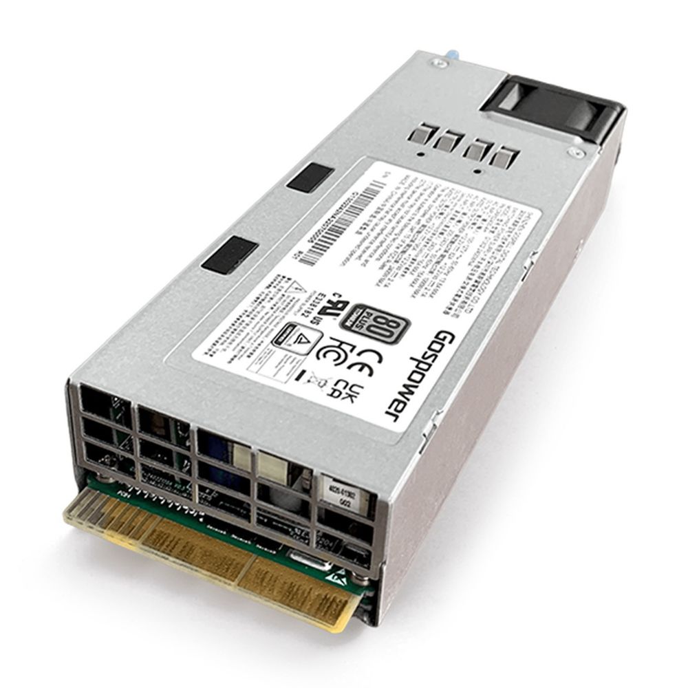 Блок питания 2200Вт, Gospower G1302-2200WNA (CRPS2200-AH), 80 Plus Titanium, APFC, 1U, OEM