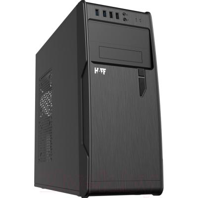 Корпус HAFF 2808-U3 черный, ATX