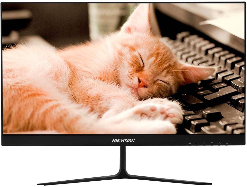 Монитор 21.5" Hikvision DS-D5022FN10 Black, 1920x1080, VA, 75Hz (VGA, HDMI)
