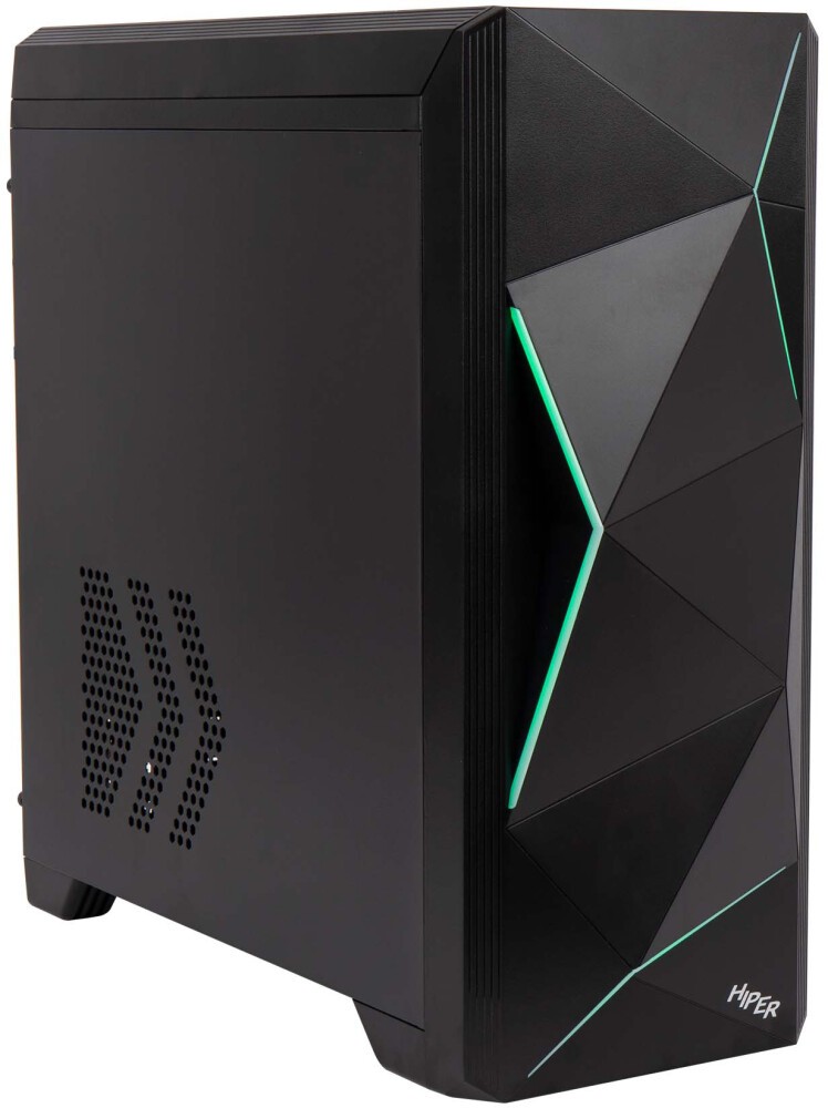 Корпус Hiper A68 черный, без БП, ATX
