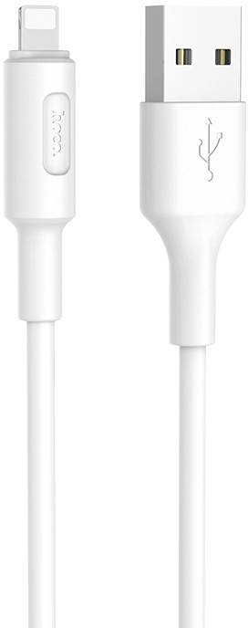 Кабель Lightning (M) - USB2.0 (M), 1м, HOCO X25 (6957531080114) белый