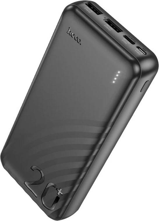 Внешний аккумулятор 20000мАч Hoco J123A Black