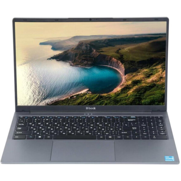 Ноутбук Horizont H-book 15 IPK1 T52E3WG, 15.6" IPS, Core i5 1235U/ 8Gb/ 256SSD/ Silver (4810443004284)
