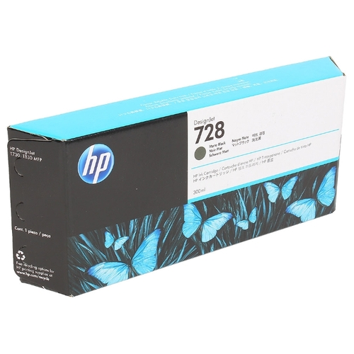 Картридж HP 728, черный F9J68A