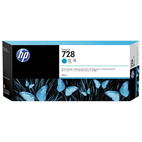 Картридж HP 728XXL, голубой F9K17A