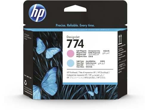 Печатающая головка HP 774, светло-пурпурный, светло-голубой P2V98A