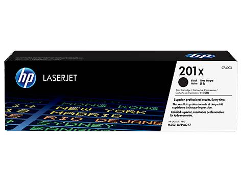 Картридж HP 201X, черный CF400X