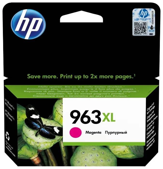 Картридж HP 963XL, пурпурный 3JA28AE