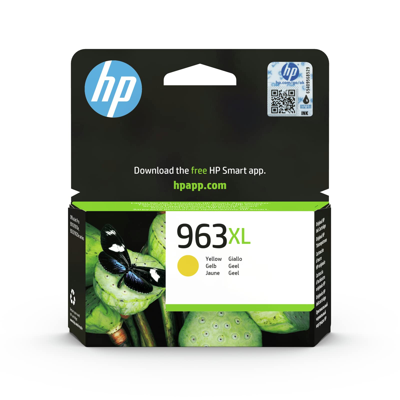 Картридж HP 963XL, желтый 3JA29AE