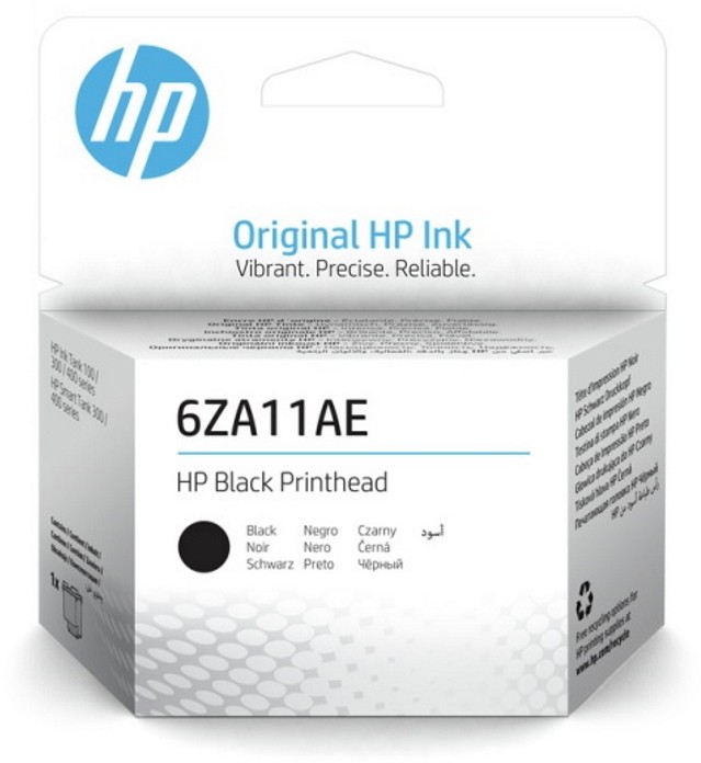 Печатающая головка HP 6ZA11AE, черный