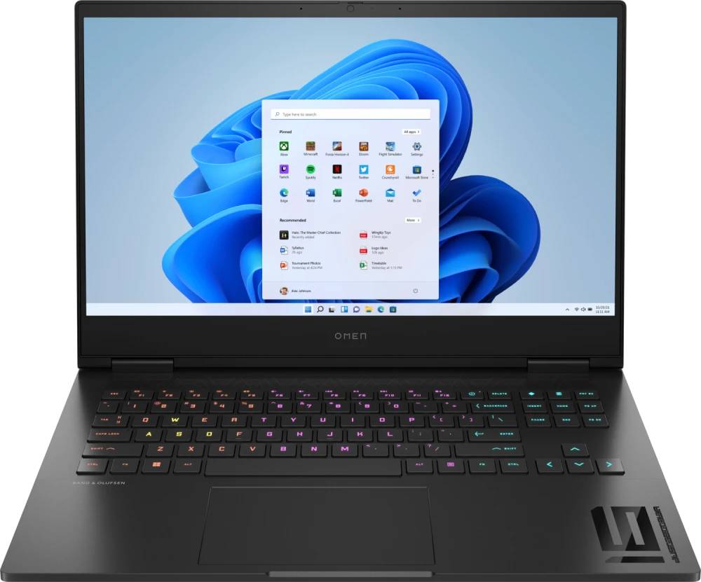Ноутбук HP Pavilion 16-wd0017ci (9E693EA), 16.1" IPS, Core i7 13620H/ 16Gb/ 512SSD/ RTX 4060 8Gb/ Black