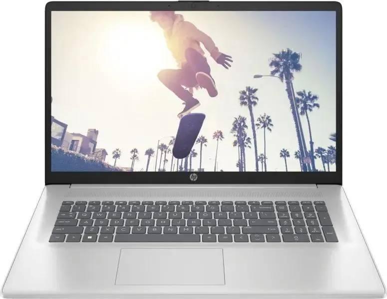 Ноутбук HP 17-cn3159mg (9Q9K0EA), 17.3" IPS, Core i5 1334U/ 16Gb/ 512SSD/ Silver