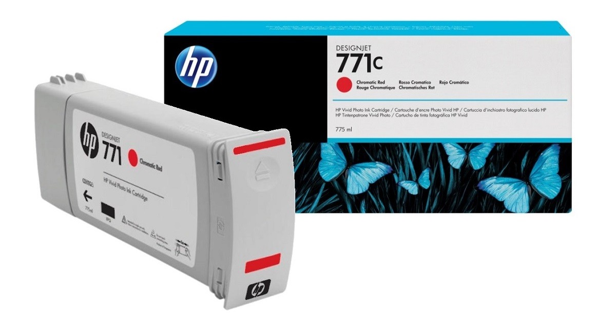 Картридж HP 771C, хроматический красный B6Y08A