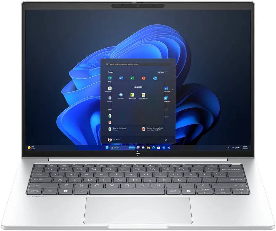 Ноутбук HP EliteBook 8 G1a (C03QHUT), 14" IPS, Ryzen 7 PRO 250/ 16Gb/ 512SSD/ W11/ Silver