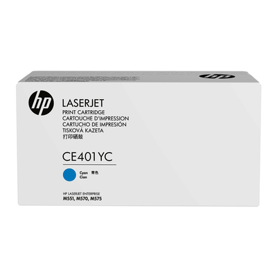 Картридж HP CE401YC, голубой