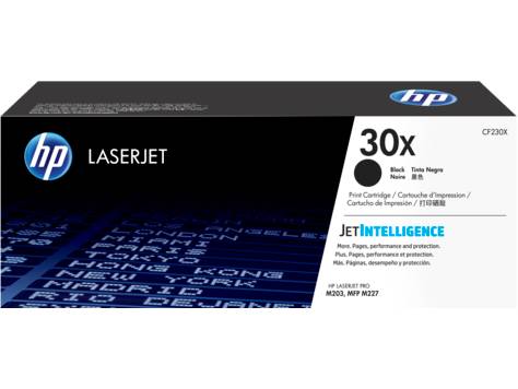 Картридж HP 30X, черный CF230X