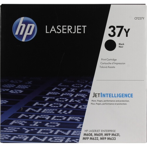 Картридж HP 37Y, черный CF237Y
