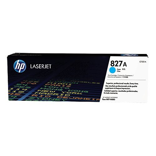 Картридж HP 827A, голубой CF301A