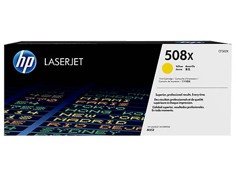 Картридж HP 508X, желтый CF362X