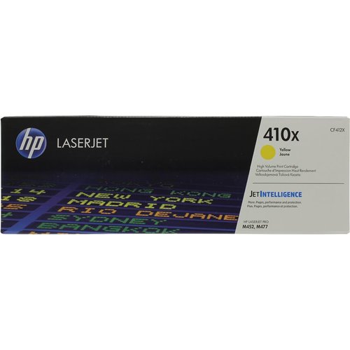 Картридж HP 410X, желтый CF412X